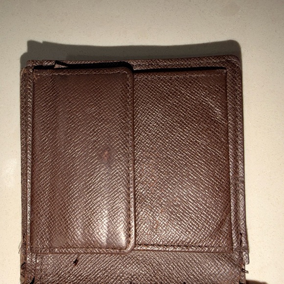 Louis Vuitton Damier Ebene Marco Bifold Wallet Initials Fair Condition - Picture 7 of 13